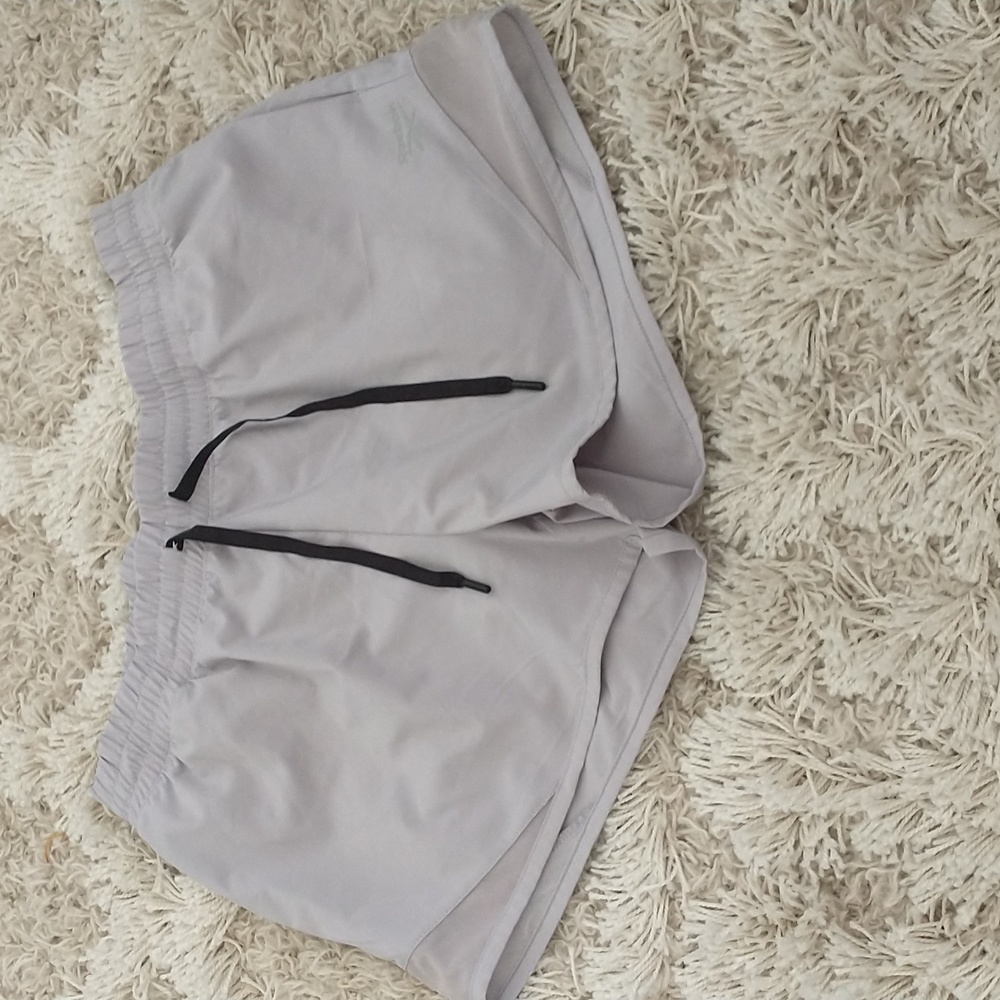 Reebok Light Gray Running Shorts Size M
